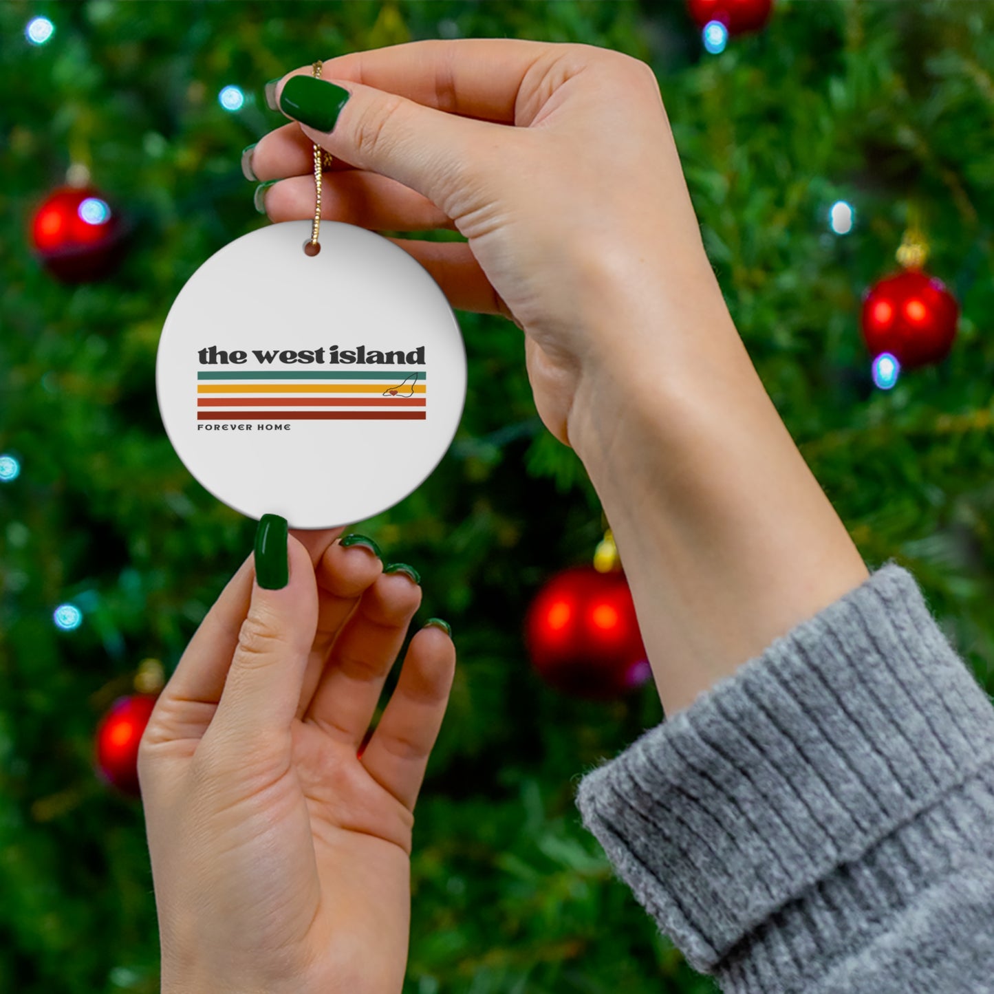 The West Island | Forever Home | Christmas ornament