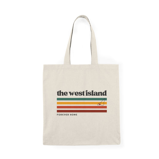 The West Island | Forever Home  | Natural Tote Bag